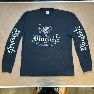 Dingbatz New Jersey souvenir long sleeve T-shirt, legendary Metal bar